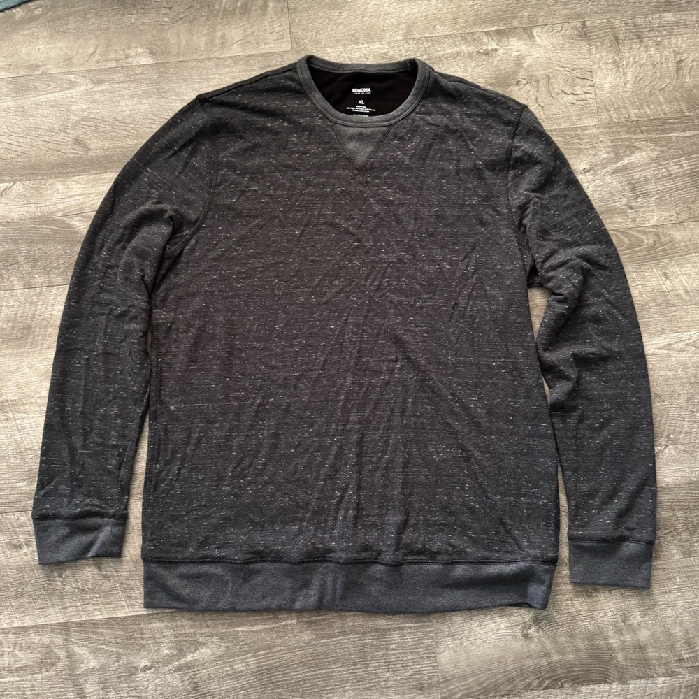 Sonoma Charcoal Grey Soft Long Sleeve Tee